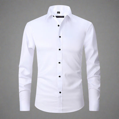 Comfortable Men's Shirt Non-Iron Stretch