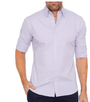Men's Shirt Modern Collar Long-Sleeved