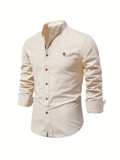 Men's Slim Fit Lightweight Long-Sleeve Shirt