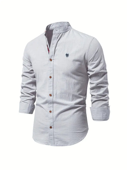 Men's Slim Fit Lightweight Long-Sleeve Shirt