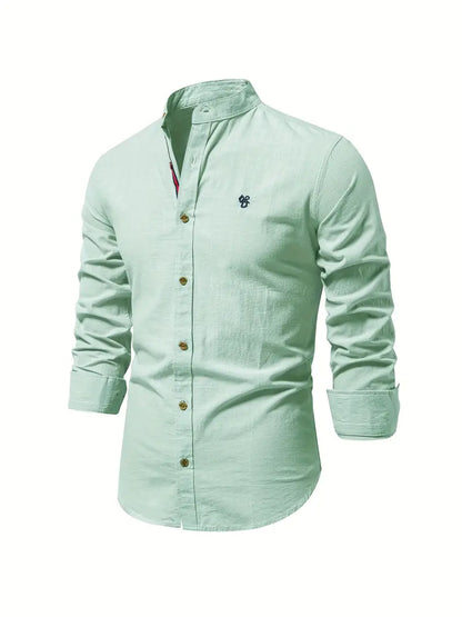 Men's Slim Fit Lightweight Long-Sleeve Shirt