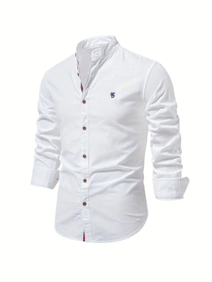 Men's Slim Fit Lightweight Long-Sleeve Shirt