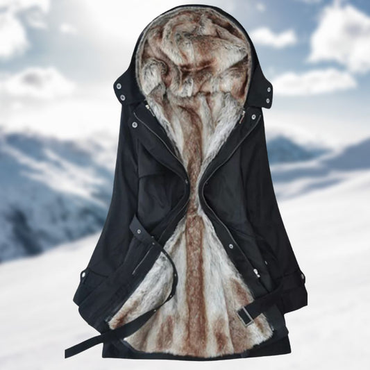 Stylischer Damen Winterparka Modern - IdealeKleiden