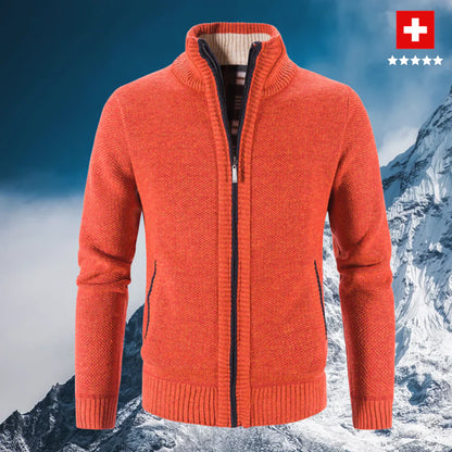 Elegant Men's Winter Cardigan