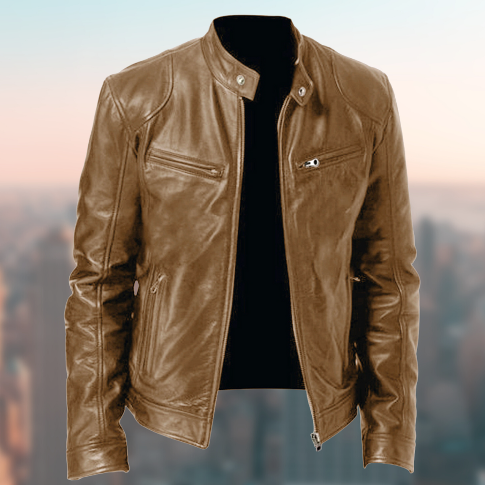 Leather Jacket Elegant Unique Design
