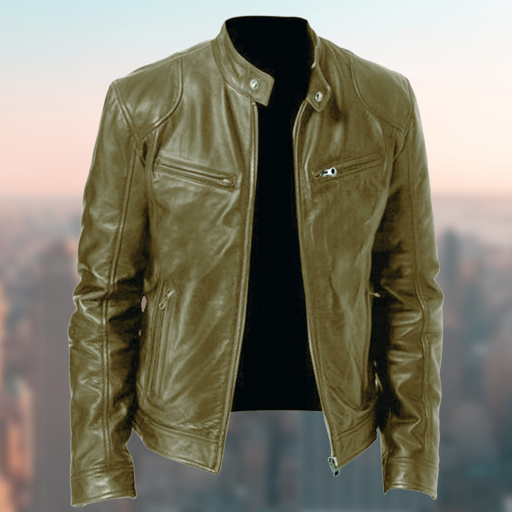 Leather Jacket Elegant Unique Design
