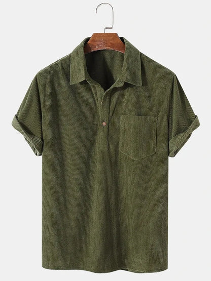Men's Short Sleeve Polo Shirt Relaxed Fit