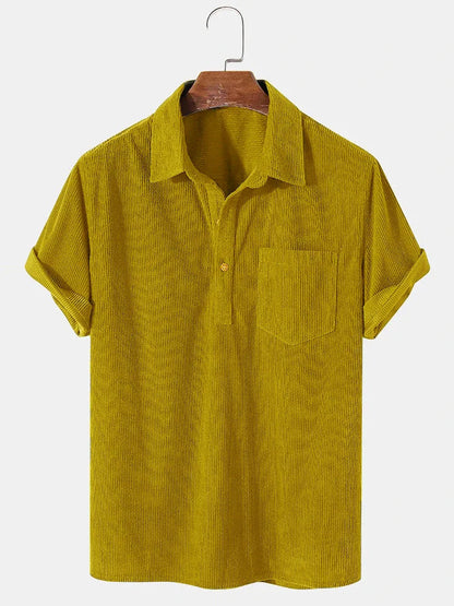 Men's Short Sleeve Polo Shirt Relaxed Fit