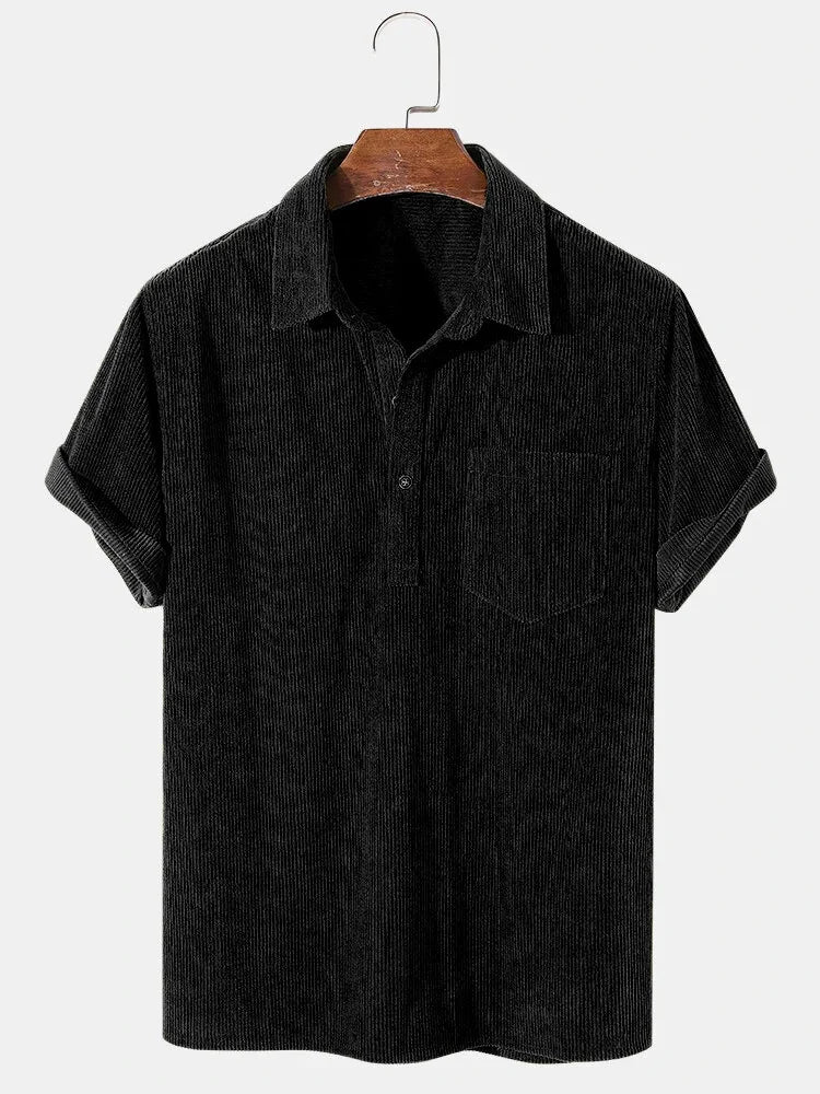 Men's Short Sleeve Polo Shirt Relaxed Fit