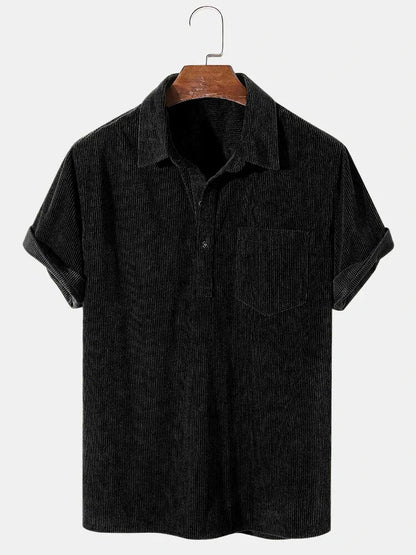 Men's Short Sleeve Polo Shirt Relaxed Fit