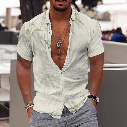 Men's Lightweight Bamboo Button-Up Shirt