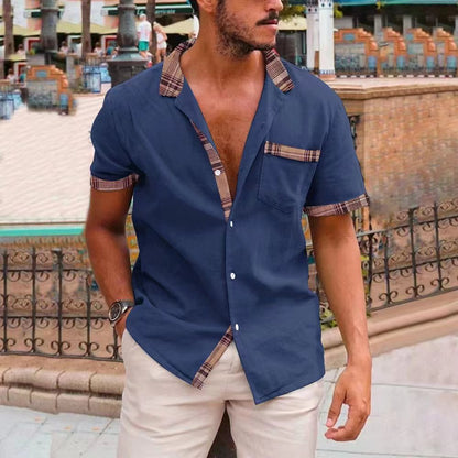 Light Summer Shirt Men