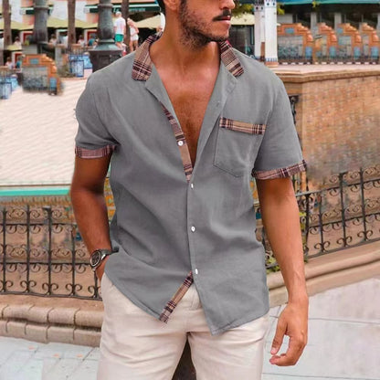 Light Summer Shirt Men