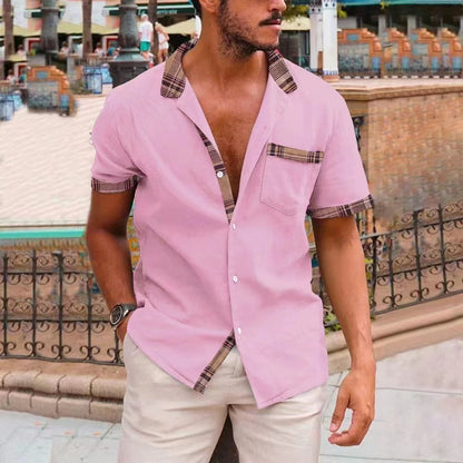 Light Summer Shirt Men