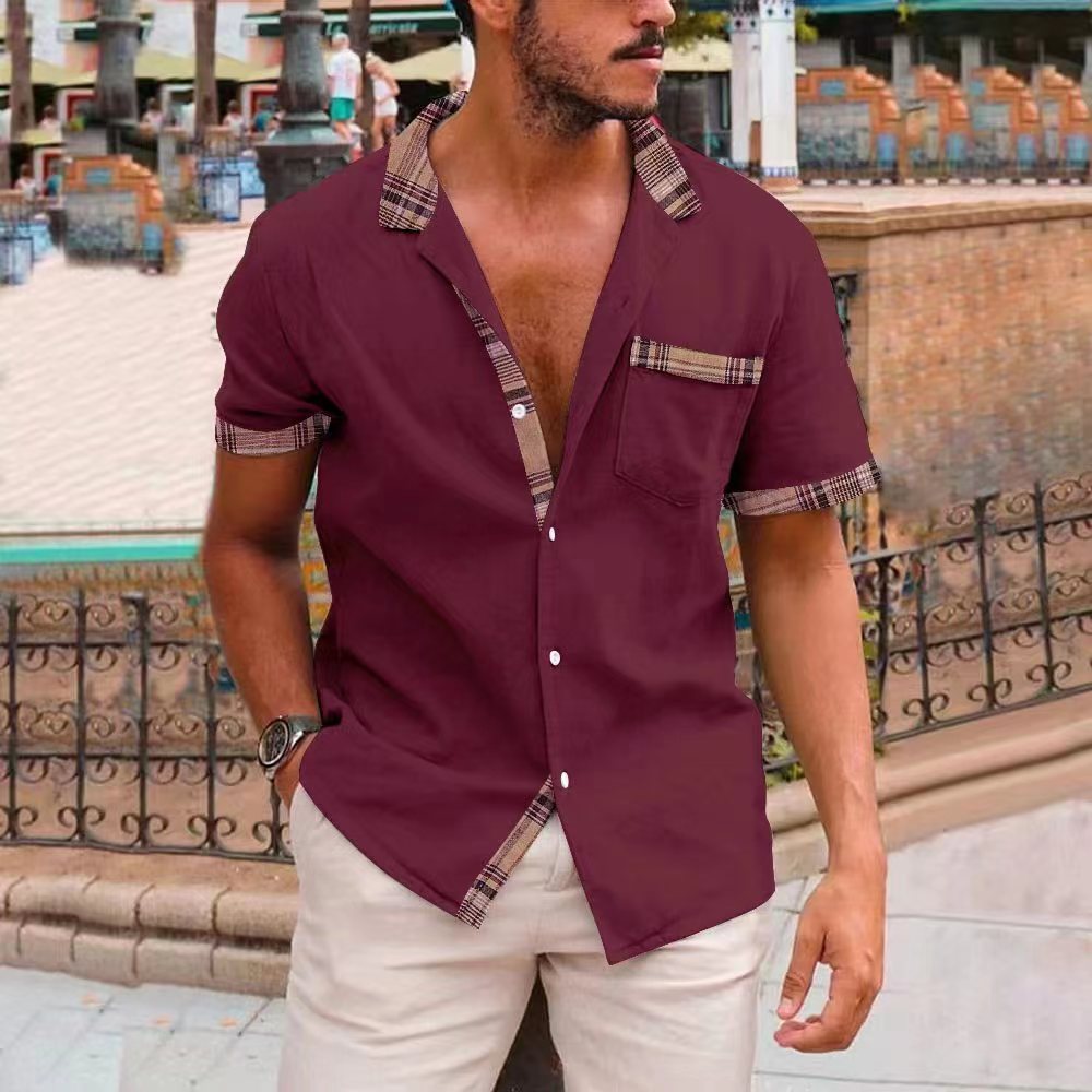 Light Summer Shirt Men