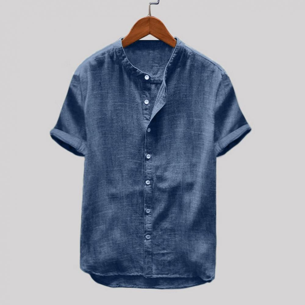 Summer Shirt Light Cotton Short Sleeve