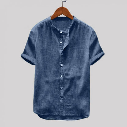 Summer Shirt Light Cotton Short Sleeve
