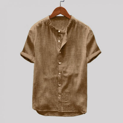 Summer Shirt Light Cotton Short Sleeve