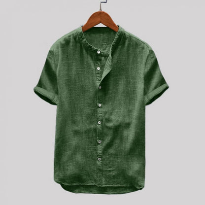 Summer Shirt Light Cotton Short Sleeve