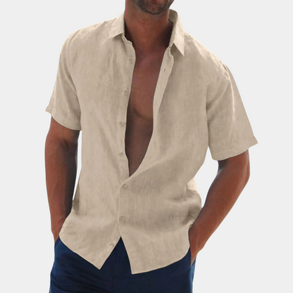 Summer Shirt Light Linen Look