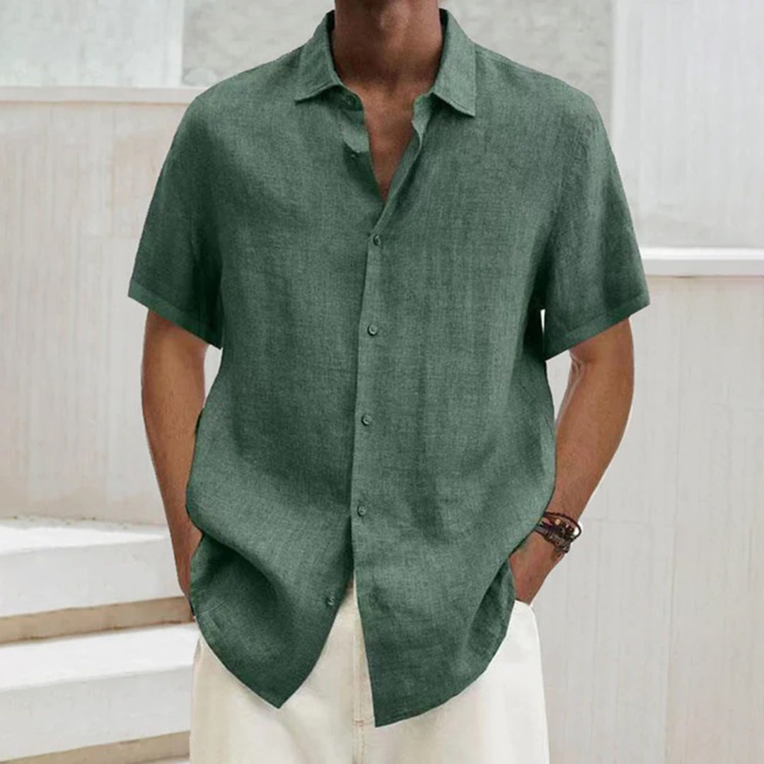Summer Shirt Light Cotton Buttons
