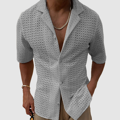 Men's Summer Shirt Slim Fit Breathable
