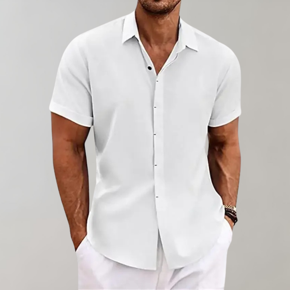 Men's Summer Short-Sleeve Polo Shirt