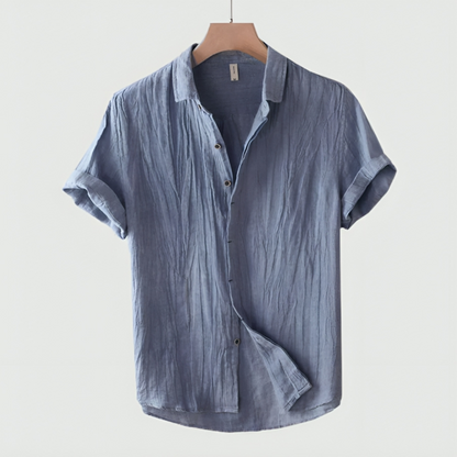 Men's Lightweight Short-Sleeve Loose-Fit Shirt
