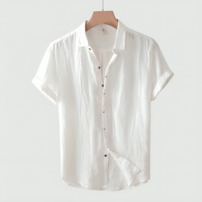 Men's Lightweight Short-Sleeve Loose-Fit Shirt