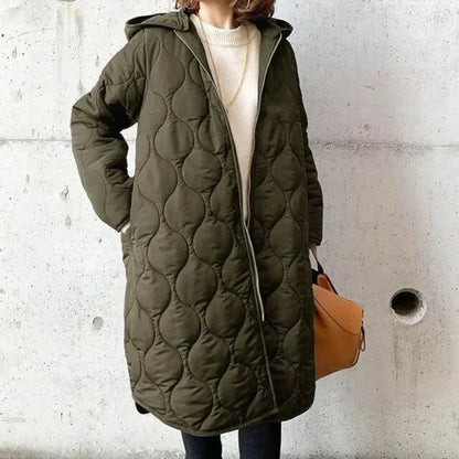 Women's Parka Hood Trendy Print