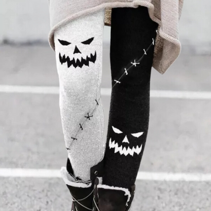 Elegant Leggings Close-fitting Soft Breathable Geometric