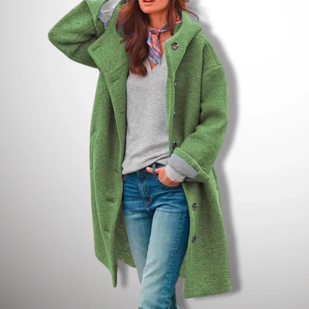 Stylischer Damen Herbstmantel Hochwertig - IdealeKleiden