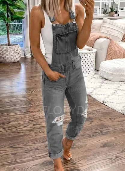 LISBETH - Women's Modern Stretch Overalls
