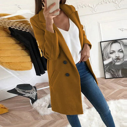 Elegant Long Business Chic Coat