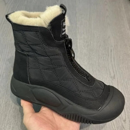 Waterproof Winter Boots Retro Design