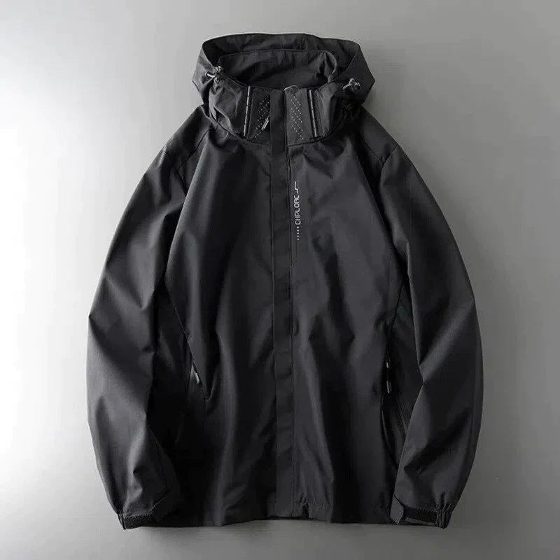 Herren Windbreaker Jacke Sportlich - IdealeKleiden