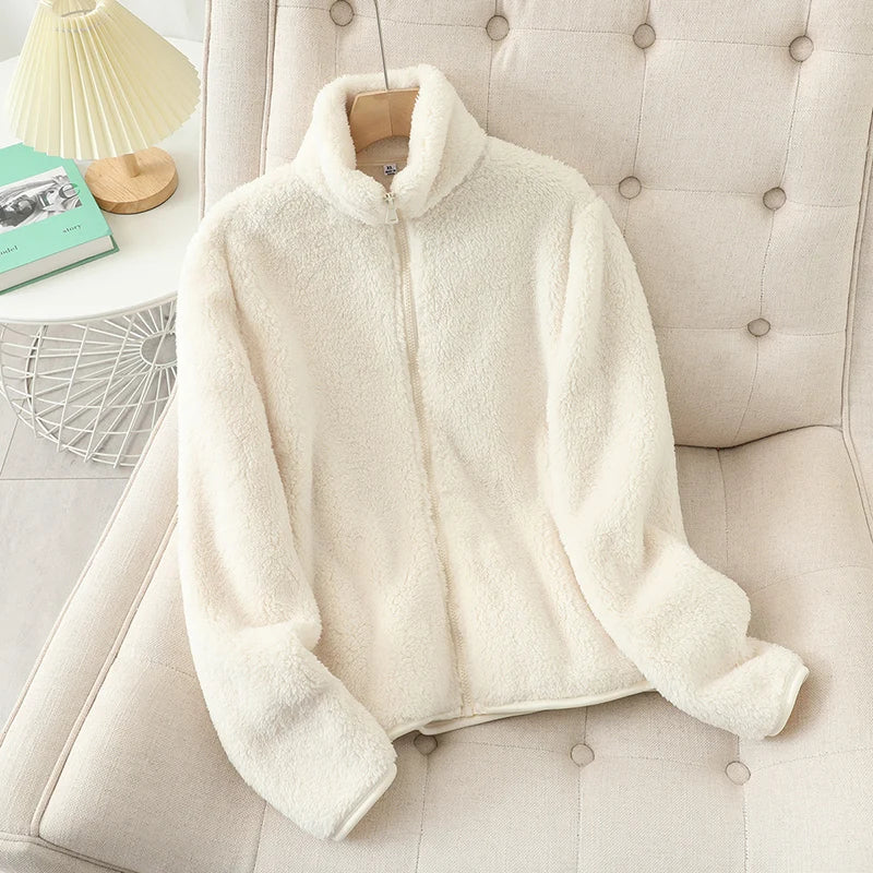 Women's Fleece Jacket Warm and Comfortable