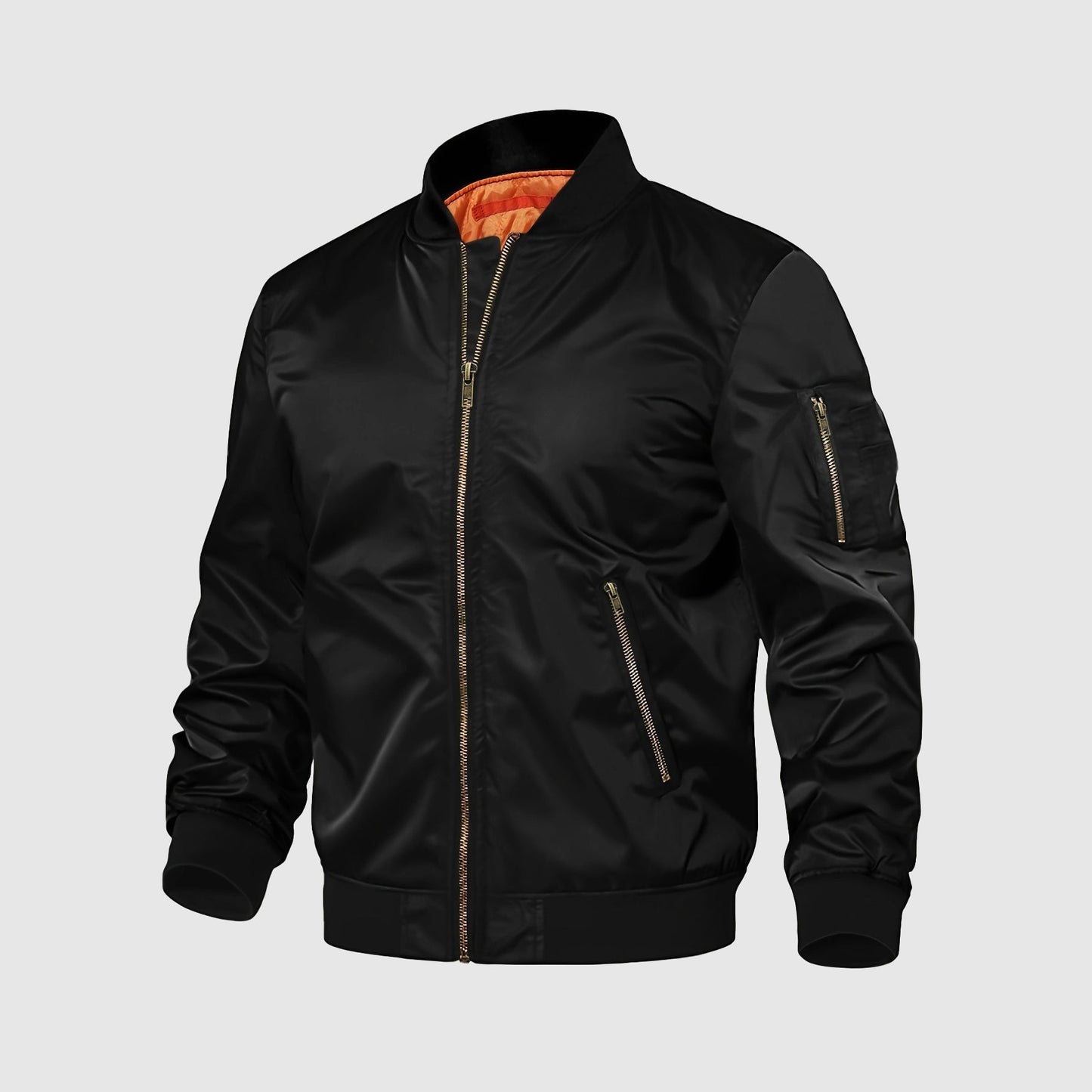 Leather Pilot Jacket Alessandro Veneti Style