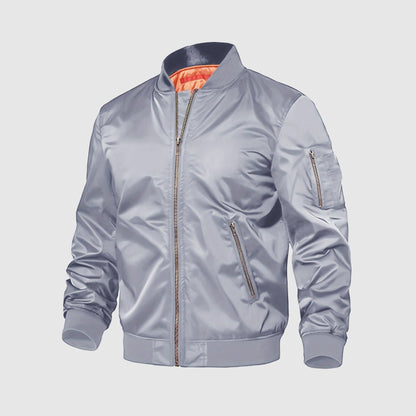 Leather Pilot Jacket Alessandro Veneti Style