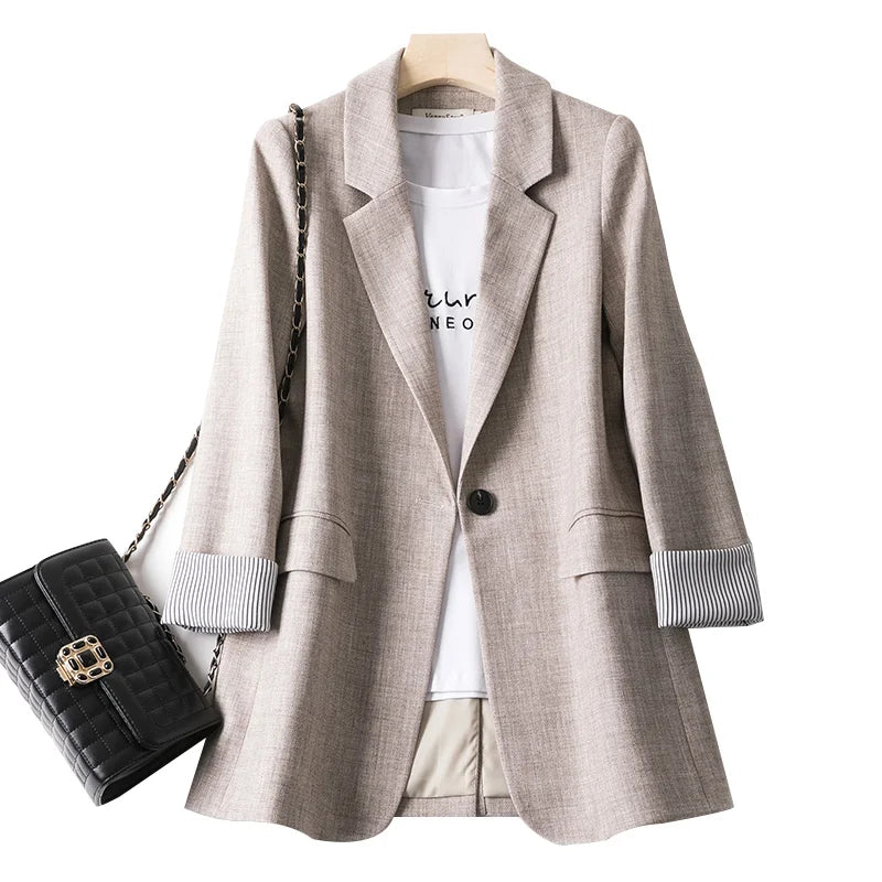Stylish Blazer Long Sleeve Modern