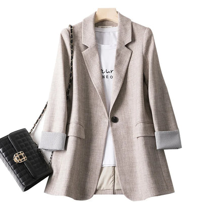 Stylish Blazer Long Sleeve Modern