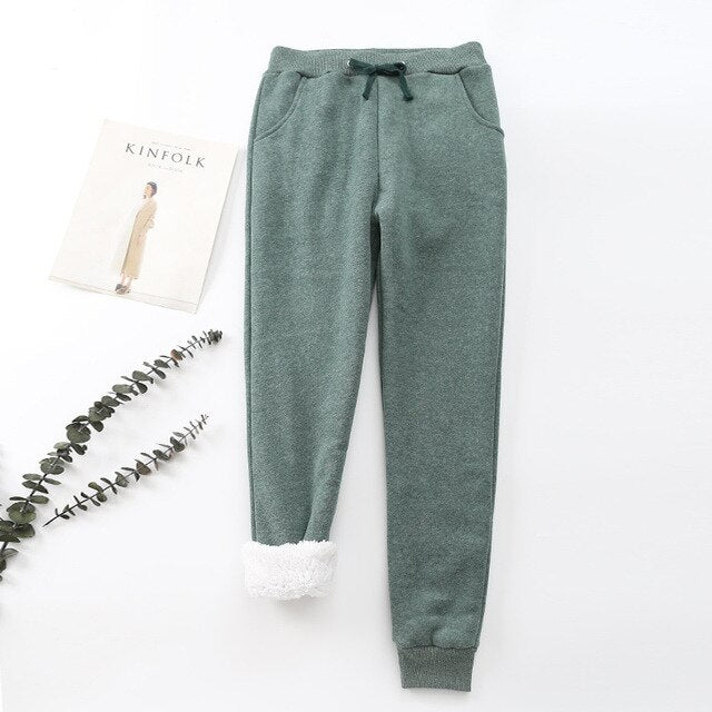 Warm Elegant Women's Winter Trousers