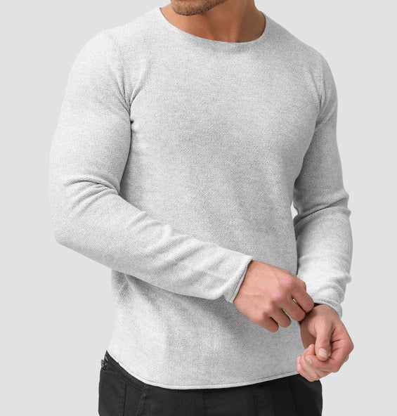 Bequemes Langarm-Shirt für Männer - IdealeKleiden