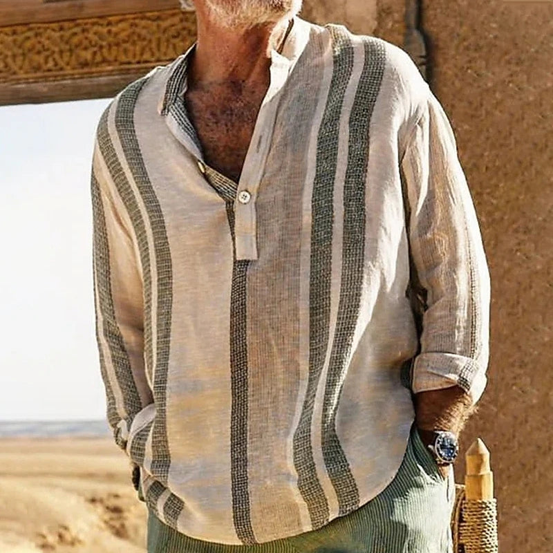 Comfortable Men's Casual Shirt Loose Fit