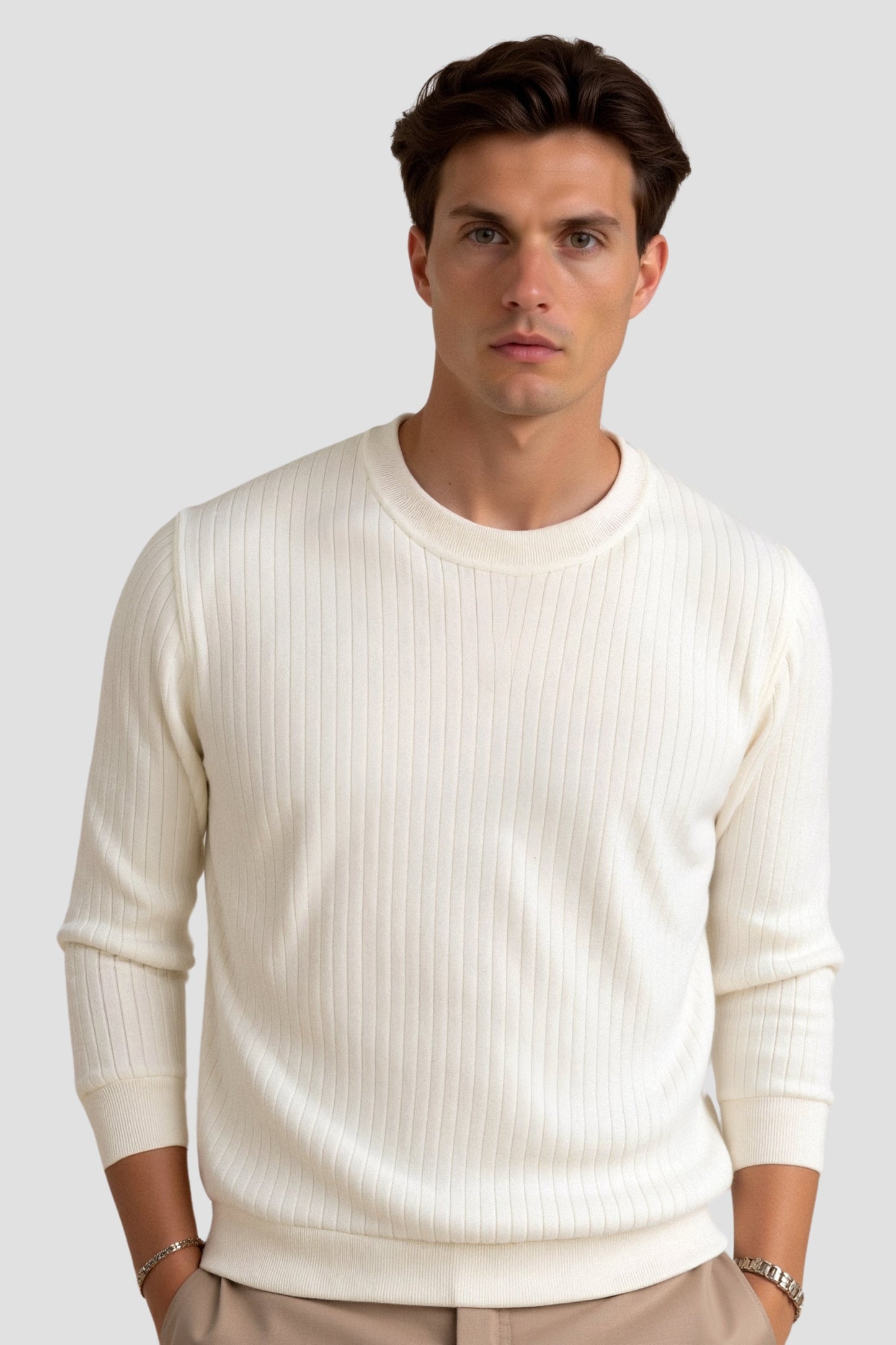 Weiche Pullover aus Rippstrick - IdealeKleiden