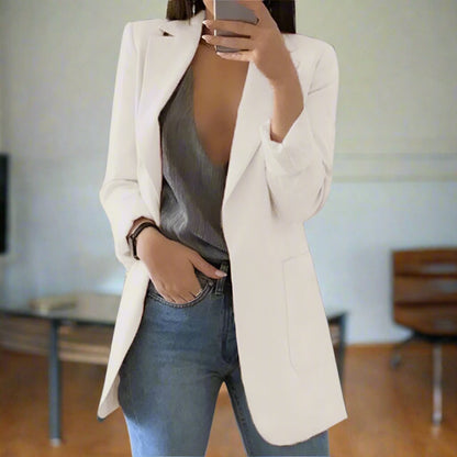 Elegant Blazer Slim Fit Single Breasted Classic