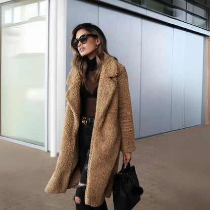 Women's Soft Teddy Jacket Model