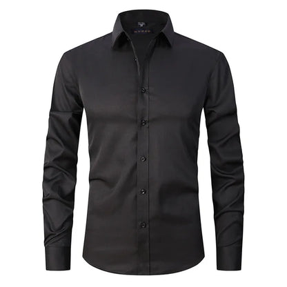 Men's Slim Fit Shirt Stretch Non-Iron Modern