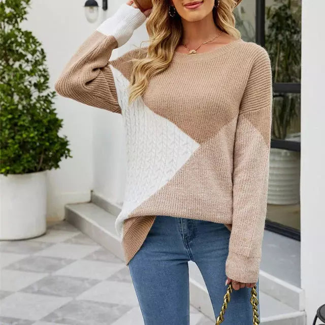 Women's Modern Winter Elegant Knitted Sweater