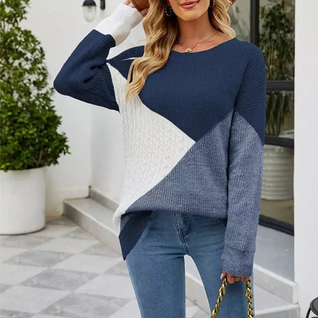 Women's Modern Winter Elegant Knitted Sweater
